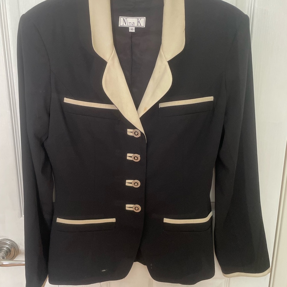 Used vintage, Nina K size 10 blazer